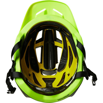 Casco Bicicleta Speedframe Mips CE Negro/Amarillo Fox | Casco MTB Fox casco fox racing motocross mtb