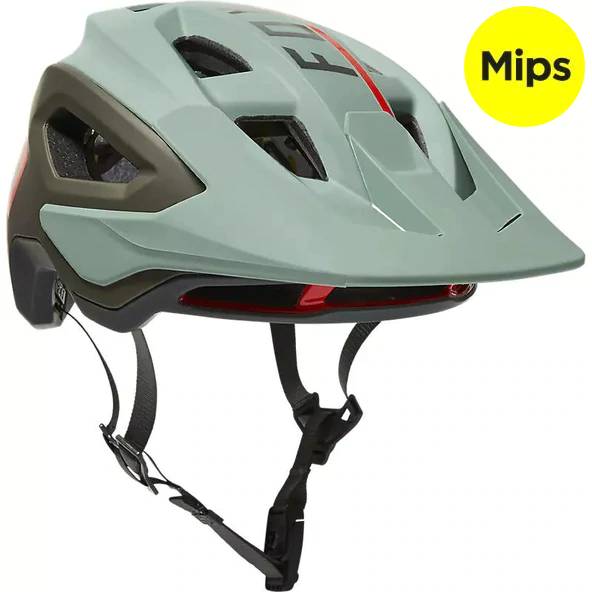 Casco Bicicleta Speedframe Pro Blocked Verde Fox | Casco MTB Fox casco fox racing motocross mtb