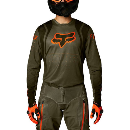 Polera Moto Legion Air Kovent Verde Oliva Fox polera moto fox motocross
