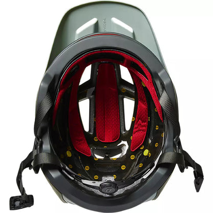 Casco Bicicleta Speedframe Pro Blocked Verde Fox | Casco MTB Fox casco fox racing motocross mtb