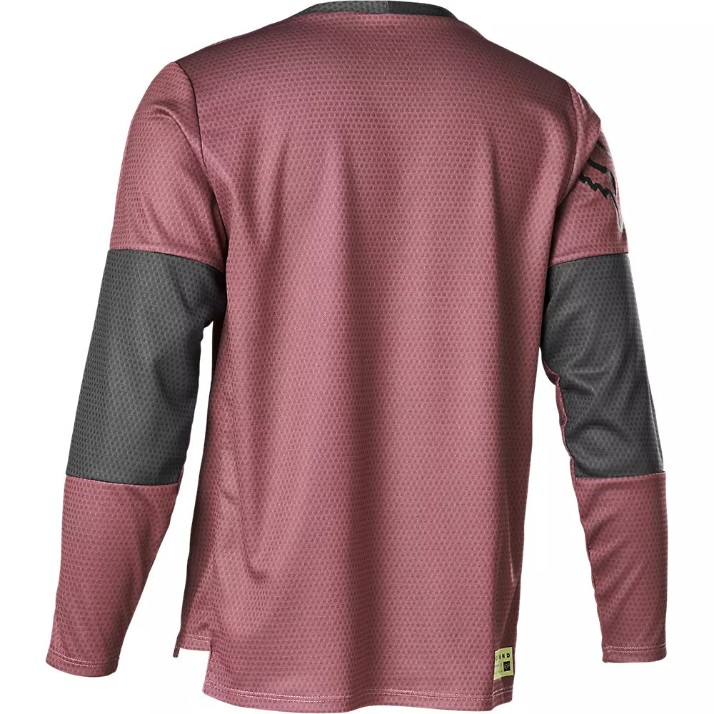 Polera Bicicleta Niño Defend Moth Morado Fox