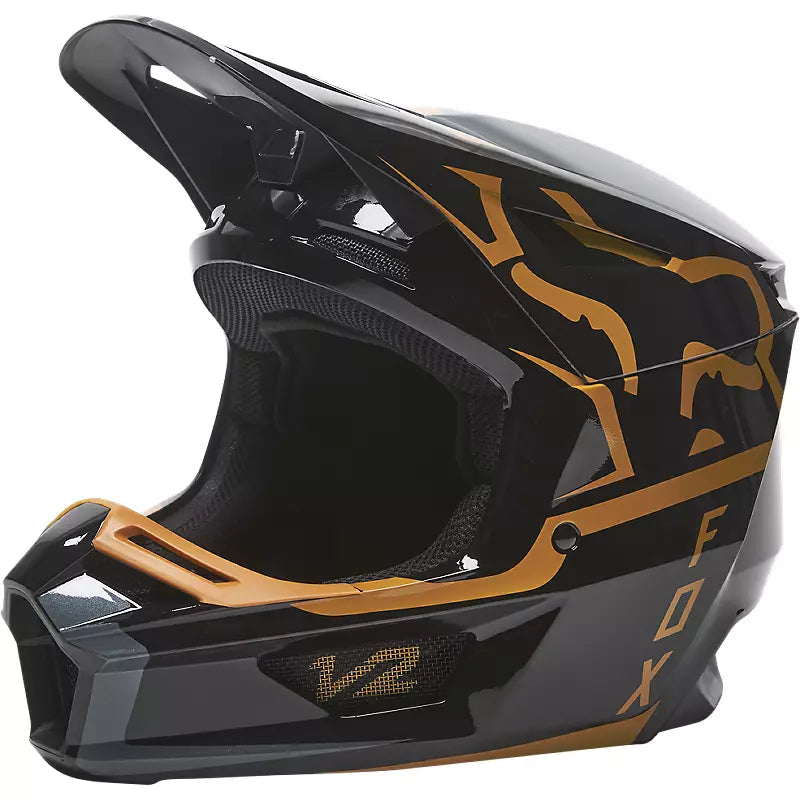 Casco Moto V2 Merz Negro Fox | Casco Moto Fox casco fox racing motocross mtb