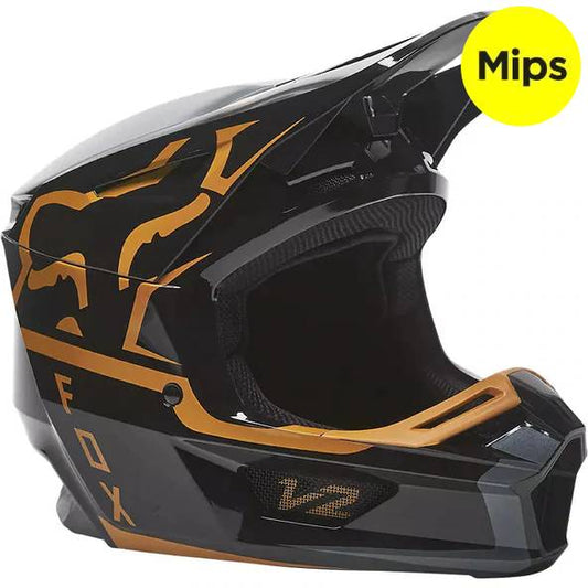 Casco Moto V2 Merz Negro Fox | Casco Moto Fox casco fox racing motocross mtb