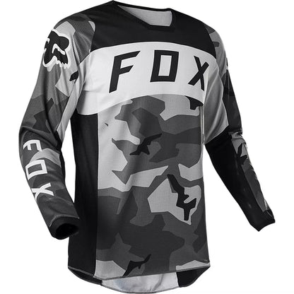 Polera Moto 180 BNKR Camo Negro Fox polera moto fox motocross