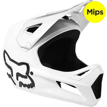 Casco Bicicleta Rampage Blanco Fox | Casco MTB Fox casco fox racing motocross mtb
