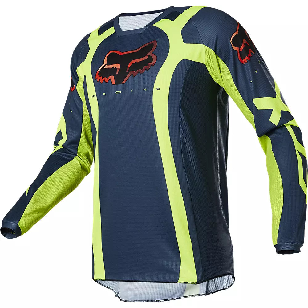 Polera Moto 180 Venz Azul Fox polera moto fox motocross