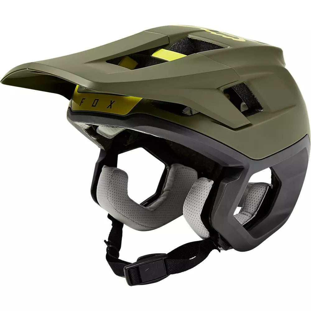 Casco Bicicleta Dropframe Pro Verde Fox | Casco MTB Fox casco fox racing motocross mtb