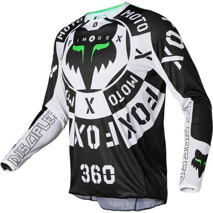 Polera Moto 360 Nobyl Negro Fox