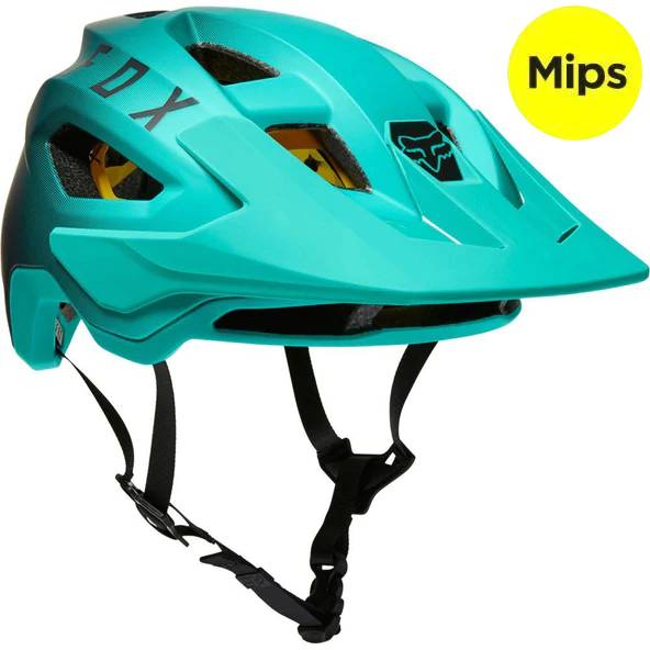 Casco Bicicleta Speedframe Mips CE Celeste/Negro Fox | Casco MTB Fox casco fox racing motocross mtb