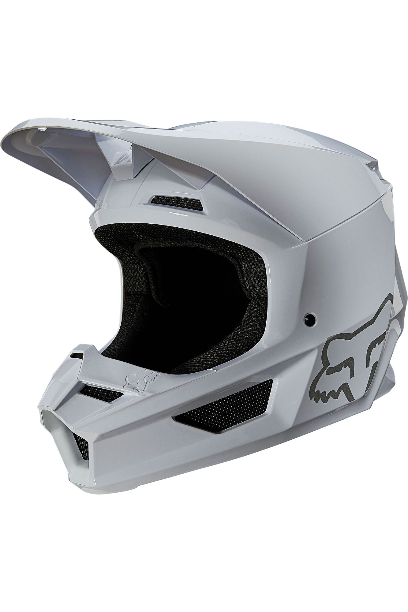 Casco Moto V1 Plaic Blanco Fox | Casco Moto Fox casco fox racing motocross mtb