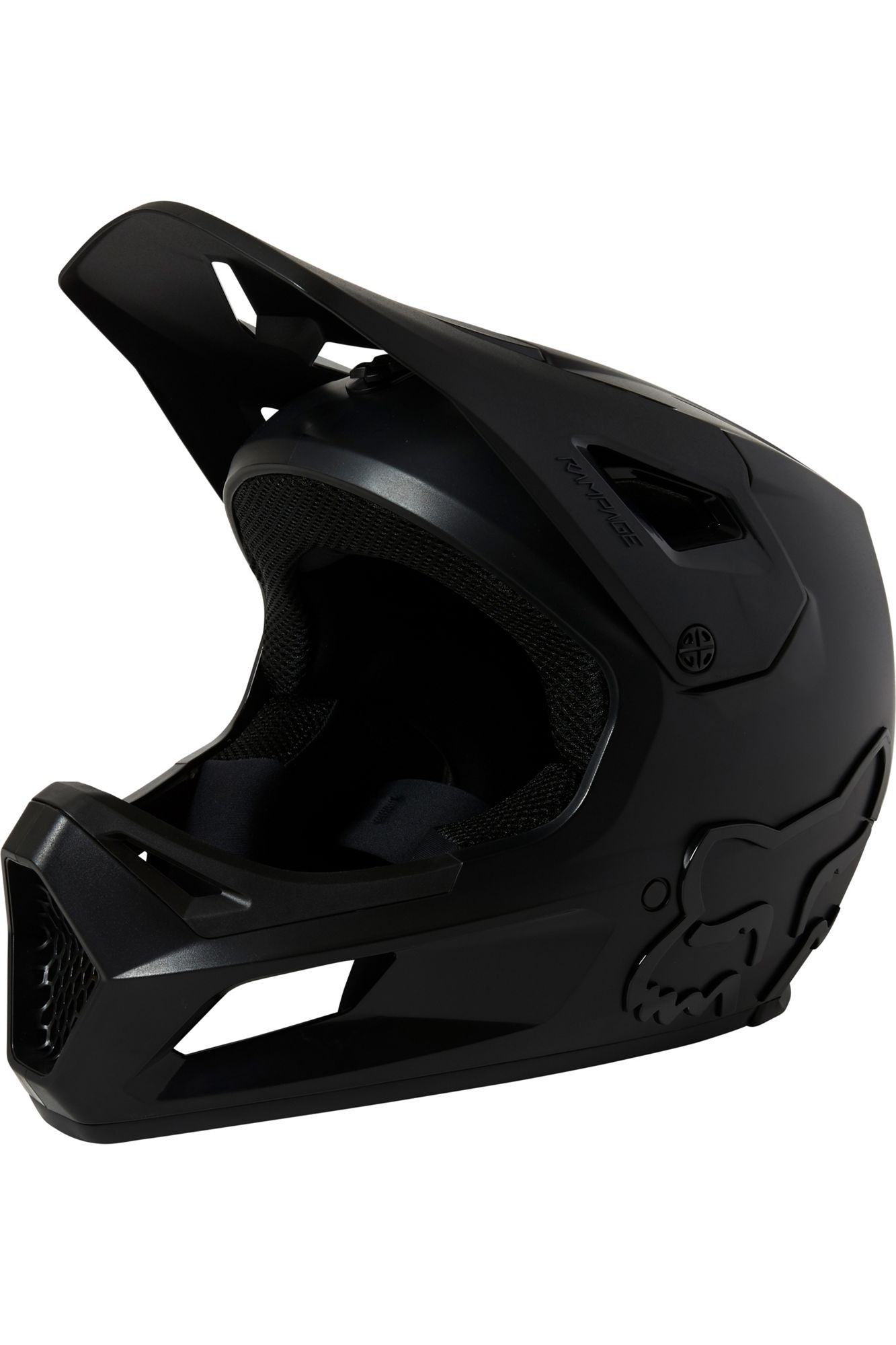 Casco Bicicleta Rampage Negro Fox | Casco MTB Fox casco fox racing motocross mtb