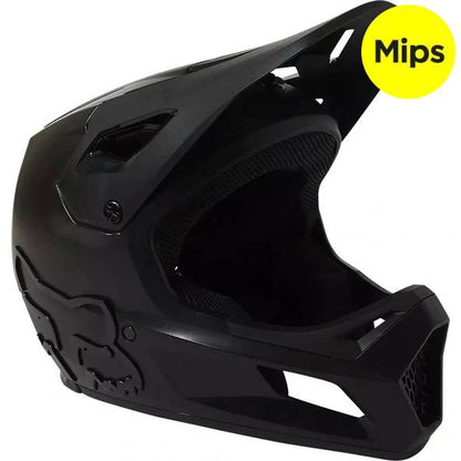 Casco Bicicleta Rampage Negro Fox | Casco MTB Fox casco fox racing motocross mtb