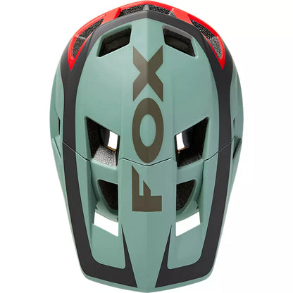 Casco Bicicleta Dropframe Pro Dvide Verde Fox | Casco MTB Fox casco fox racing motocross mtb