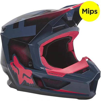 Casco Moto V2 Dier Azul Fox | Casco Moto Fox casco fox racing motocross mtb