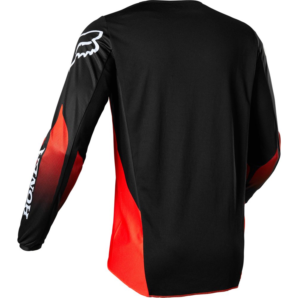 Polera Moto 180 Honda Negro/Rojo Fox polera moto fox motocross