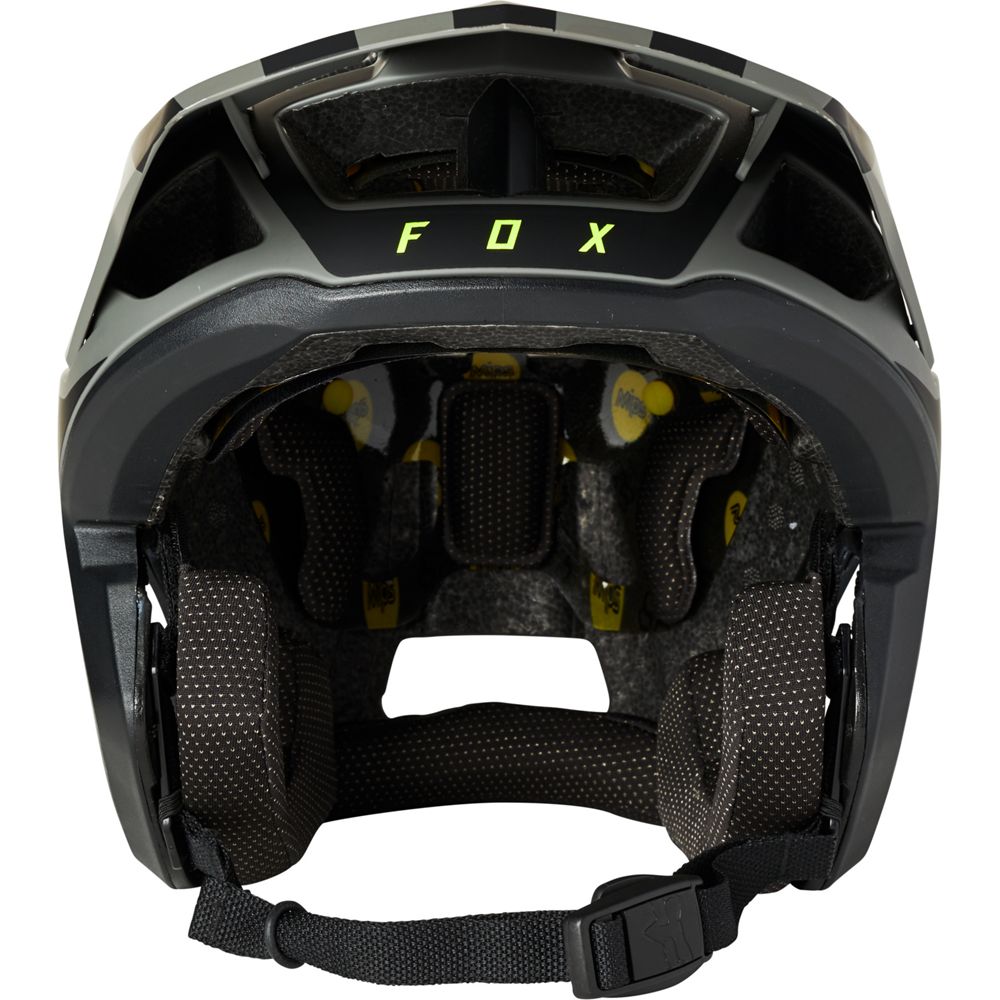 Casco Bicicleta Dropframe Pro CE Negro Fox | Casco MTB Fox casco fox racing motocross mtb