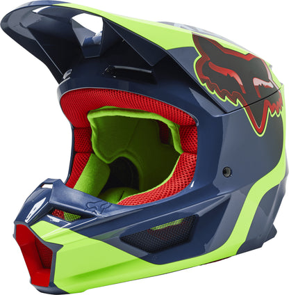 Casco Moto Niño V1 Venz Azul Fox | Casco Moto Fox casco fox racing motocross mtb