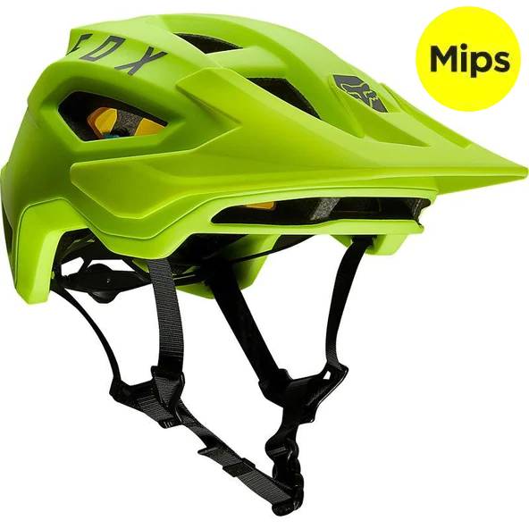 Casco Bicicleta Speedframe Mips Amarillo Fox | Casco MTB Fox casco fox racing motocross mtb