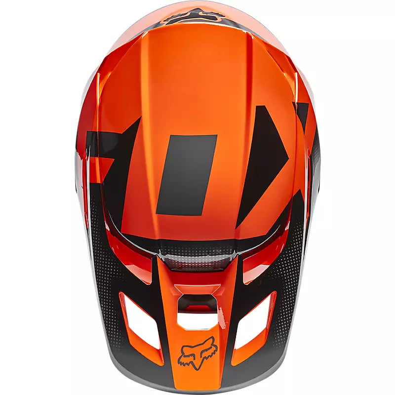 Casco Moto V2 Dier Naranjo Fox | Casco Moto Fox casco fox racing motocross mtb