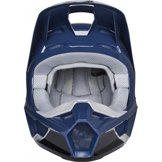 Casco Moto V1 Karrera Azul/Gris Fox | Casco Moto Fox casco fox racing motocross mtb