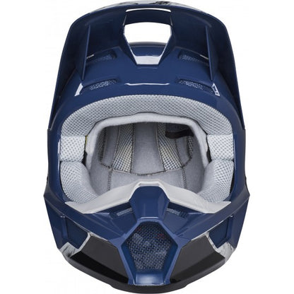Casco Moto V1 Karrera Azul/Gris Fox | Casco Moto Fox casco fox racing motocross mtb
