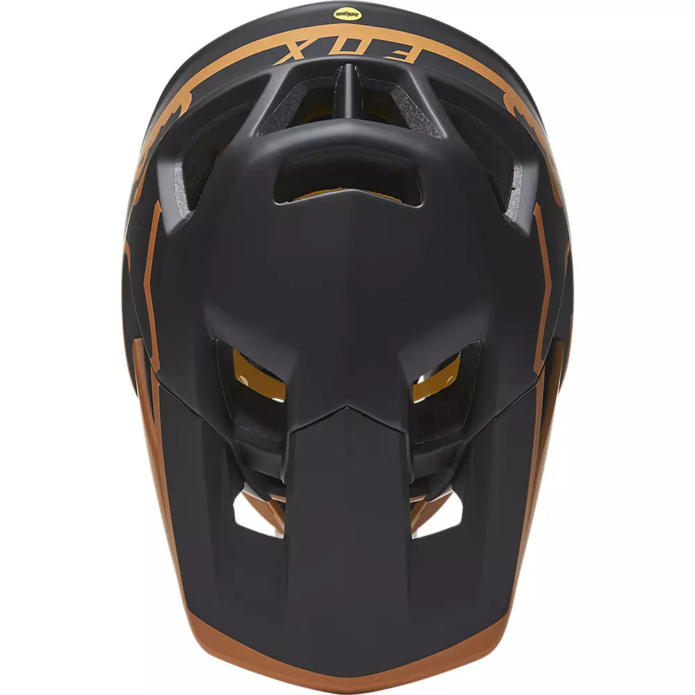 Casco Bicicleta Proframe Tuk Negro/Cafe Fox | Casco MTB Fox casco fox racing motocross mtb