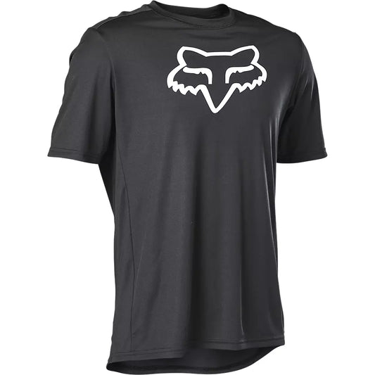 Polera Bicicleta Ranger Negro/Blanco Fox