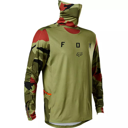 Polera Moto Ranger Drive Camo Verde Fox polera moto fox motocross