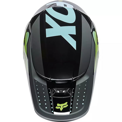 Casco Moto V1 Trice Verde Fox | Casco Moto Fox casco fox racing motocross mtb