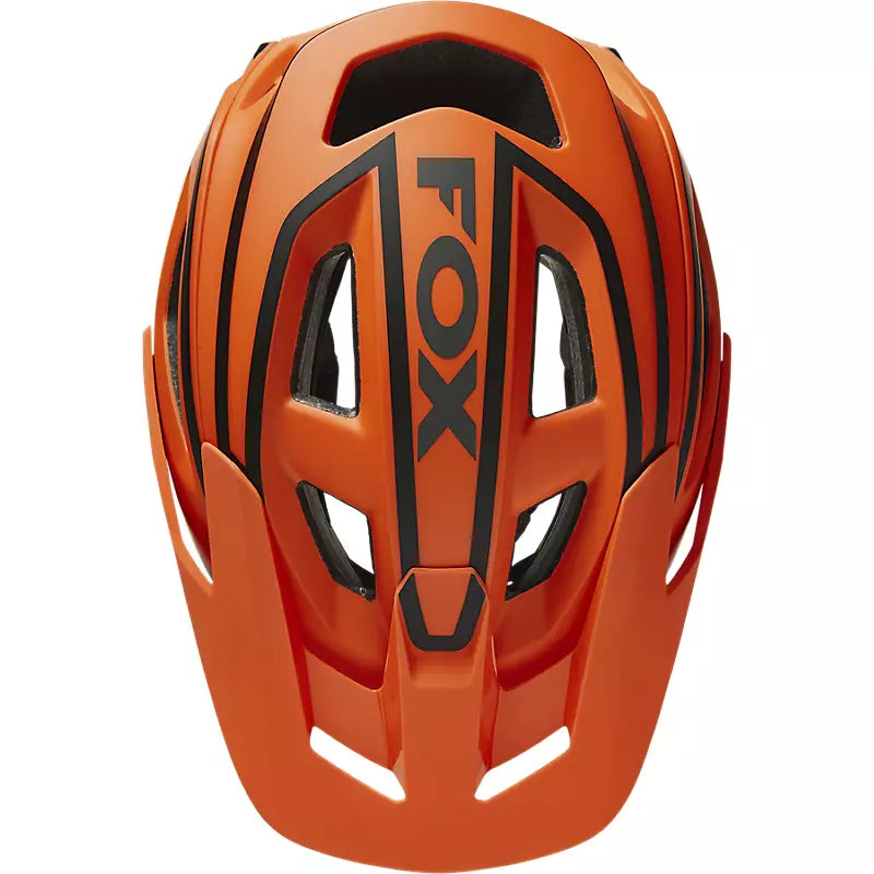 Casco Bicicleta Speedframe Pro Dvide Naranjo Fox | Casco MTB Fox casco fox racing motocross mtb