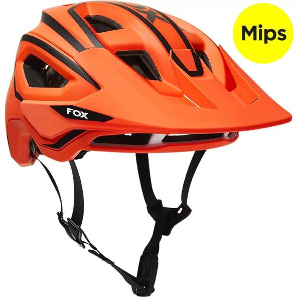 Casco Bicicleta Speedframe Pro Dvide Naranjo Fox | Casco MTB Fox casco fox racing motocross mtb