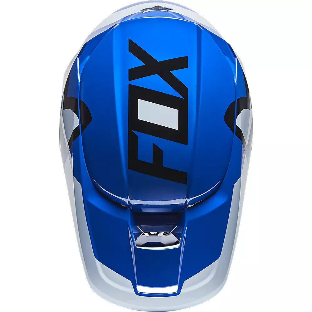 Casco Moto V1 Lux Azul Fox | Casco Moto Fox casco fox racing motocross mtb