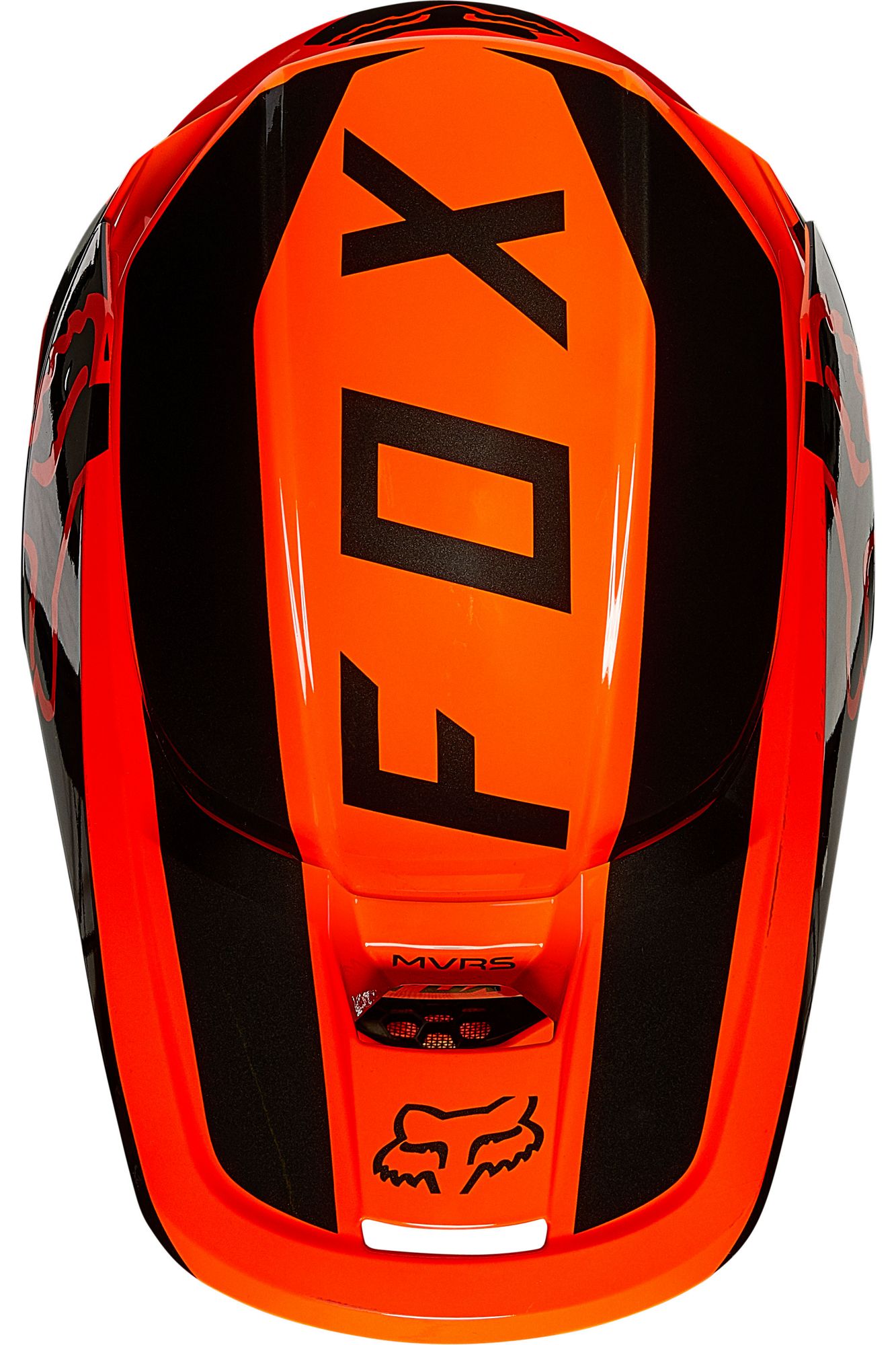 Casco Moto V1 Niño Revn Flo Naranjo Fox | Casco Moto Fox casco fox racing motocross mtb