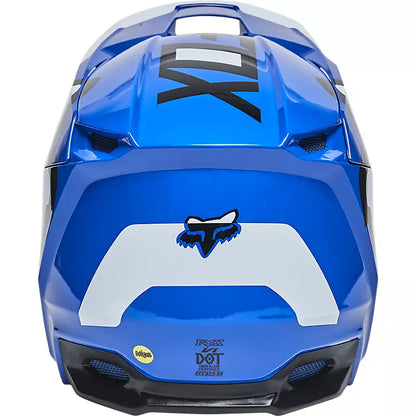 Casco Moto V1 Lux Azul Fox | Casco Moto Fox casco fox racing motocross mtb