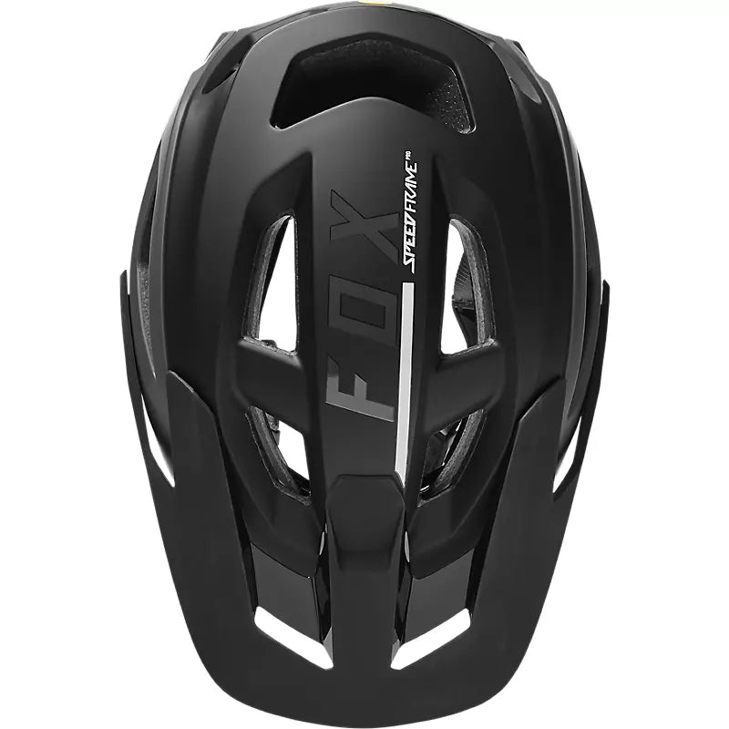 Casco Bicicleta Speedframe Pro Blocked Negro Fox | Casco MTB Fox casco fox racing motocross mtb
