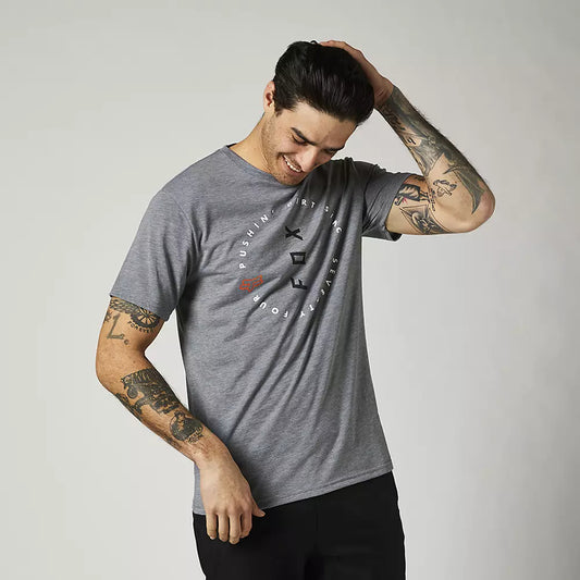 Polera Lifetsyle Clean Up Gris Fox polera fox racing