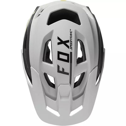 Casco Bicicleta Speedframe Pro Blocked Blanco Fox | Casco MTB Fox casco fox racing motocross mtb