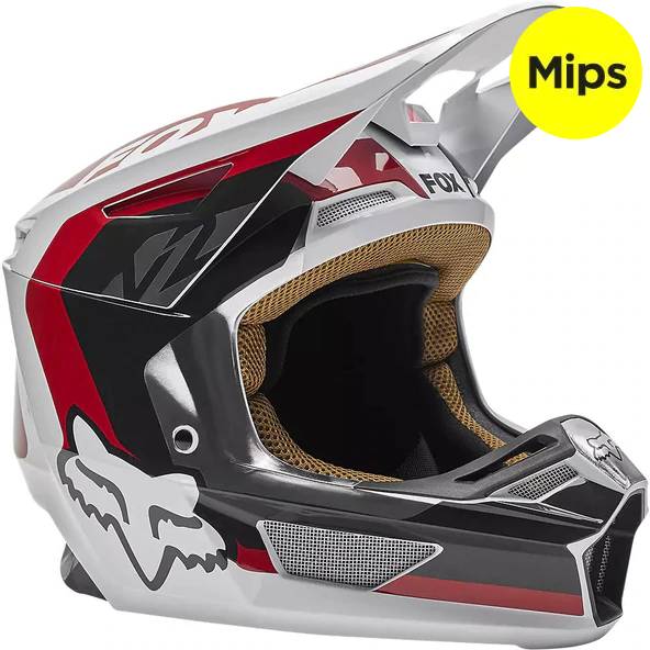 Casco Moto V2 Paddox Rojo Fox | Casco Moto Fox casco fox racing motocross mtb