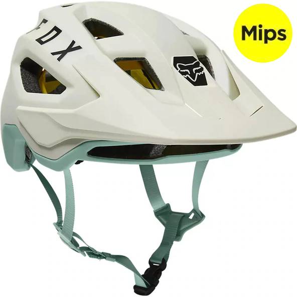 Casco Bicicleta Speedframe Mips Blanco/Celeste Fox | Casco MTB Fox casco fox racing motocross mtb