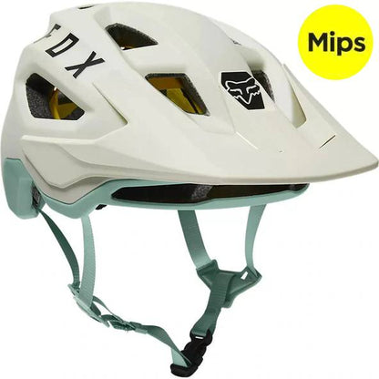 Casco Bicicleta Speedframe Mips Blanco/Celeste Fox | Casco MTB Fox casco fox racing motocross mtb