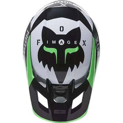 Casco Moto V2 Nobyl Blanco/Negro Fox | Casco Moto Fox casco fox racing motocross mtb