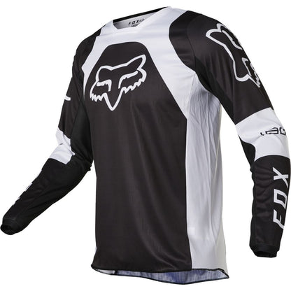 Polera Moto 180 Lux Negro/Blanco Fox polera moto fox motocross