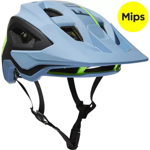 Casco Bicicleta Speedframe Pro Blocked Azul Fox | Casco MTB Fox casco fox racing motocross mtb