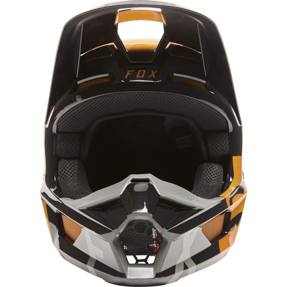 Casco Moto V1 Skew Negro Fox | Casco Moto Fox casco fox racing motocross mtb