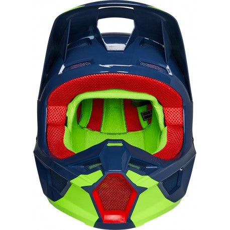 Casco Moto V1 Venz Ece Azul/Rojo/Verde Fox | Casco Moto Fox casco fox racing motocross mtb
