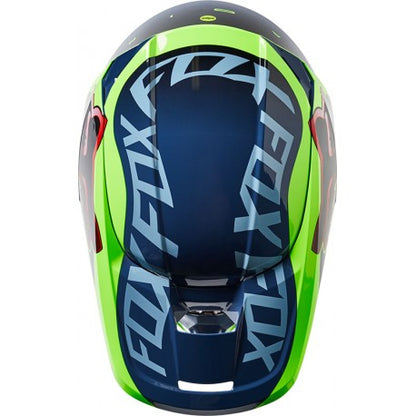 Casco Moto V1 Venz Ece Azul/Rojo/Verde Fox | Casco Moto Fox casco fox racing motocross mtb