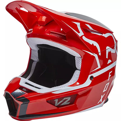 Casco Moto V2 Merz Rojo Fox | Casco Moto Fox casco fox racing motocross mtb