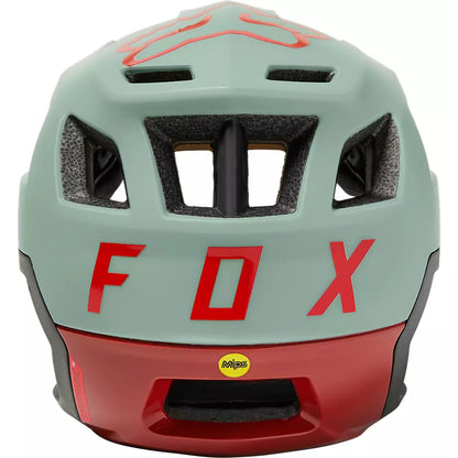 Casco Bicicleta Dropframe Pro Verde Agua Fox | Casco MTB Fox casco fox racing motocross mtb