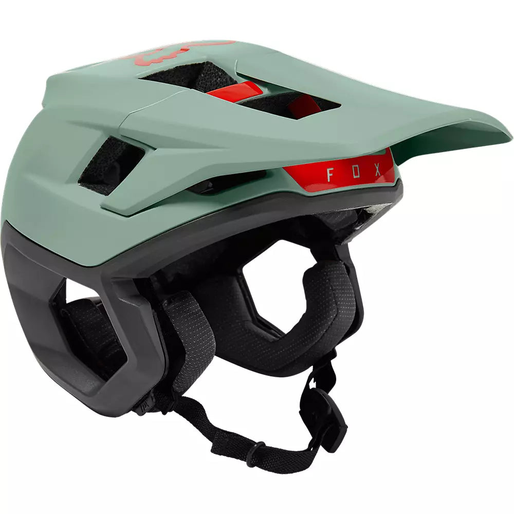 Casco Bicicleta Dropframe Pro Verde Agua Fox | Casco MTB Fox casco fox racing motocross mtb