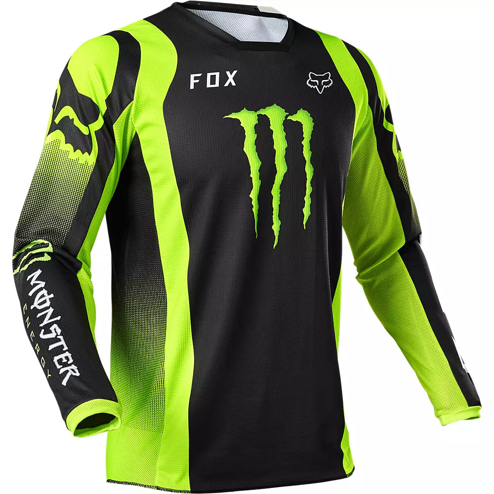 Polera Moto 180 Monster Negro Fox polera moto fox motocross